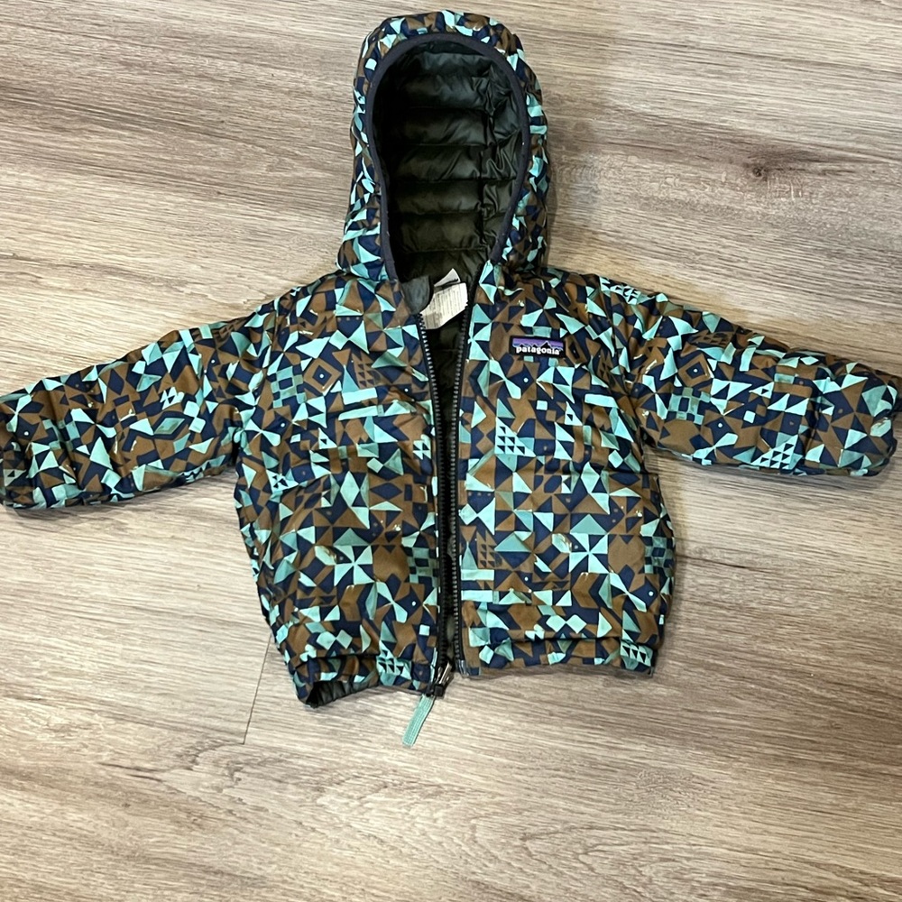 Patagonia Baby Down Sweater Hoody Reversible